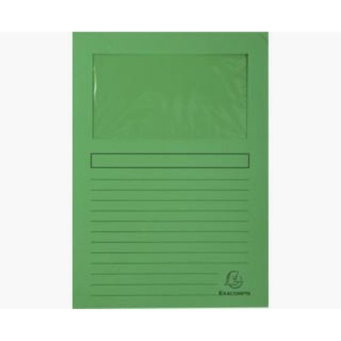 Ensemble de Sous-dossiers Exacompta A4 100 Pièces (4 Unités) 1 Ensemble de Sous-dossiers Exacompta A4 100 Pièces (4 Unités) 1