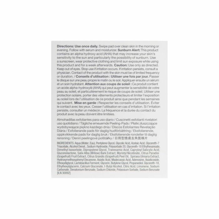 Exfoliant visage StriVectin Daily Reveal 60 Unités 1