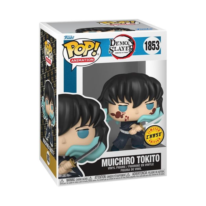 Figure à Collectionner Funko Pop! Muichiro Tokito Multicouleur Autocollants 10