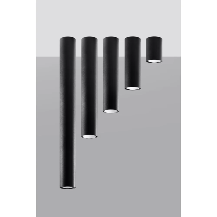 SOL Lampe de Plafond LAGOS 10 SOL-SL.0996 Design Industriel Acier pour Salon Chambre Hall 14