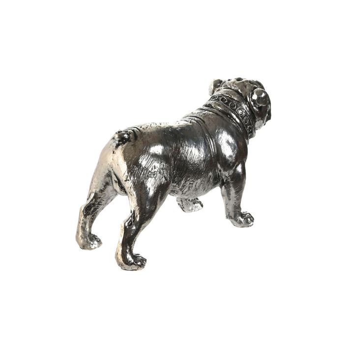 Figurine Décorative Home ESPRIT Argenté Chien Loft 28,5 x 11 x 16 cm 1