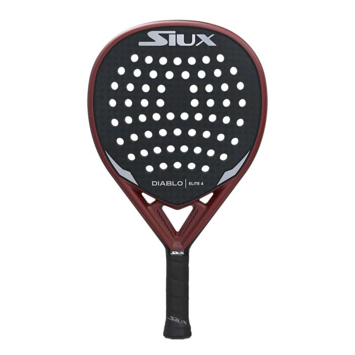 Raquette de Padel Siux Diablo Elite 4 Rouge Carbone EVA 8