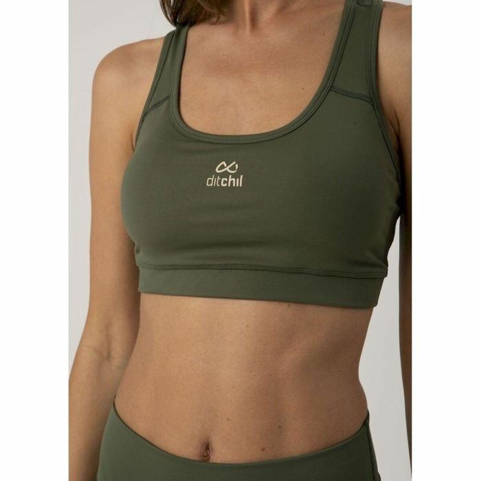 Soutien-gorge de Sport Ditchil Fire Vert 1