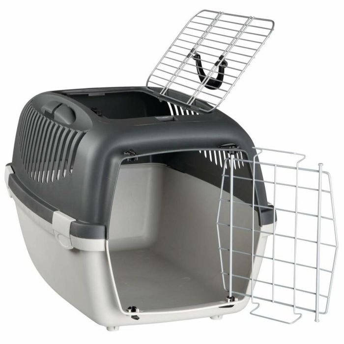 Cage de Transport Trixie Capri 3 Gris Gris clair 40 x 38 x 61 cm 2 Cage de Transport Trixie Capri 3 Gris Gris clair 40 x 38 x 61 cm 2