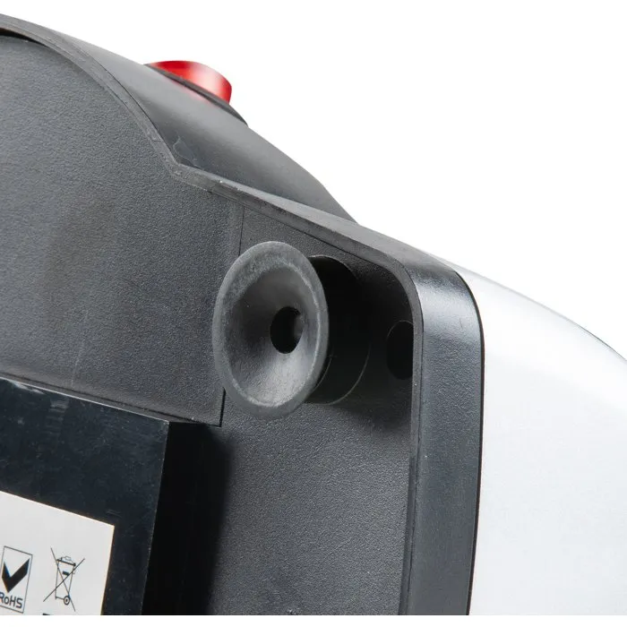 Domo Aiguiseur de couteaux électrique 40 W à 2 meules (meulage et polissage) avec guide lame intégré, gris et noir Domo Aiguiseur de couteaux électrique 40 W à 2 meules (meulage et polissage) avec guide lame intégré, gris et noir