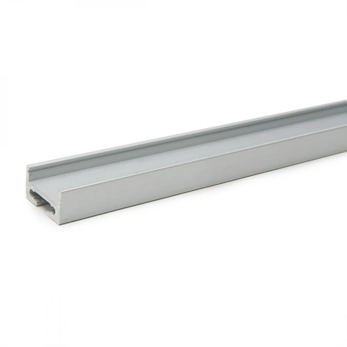Greenice Profil Aluminium Curvé pour Tira LED Plafond/Suspendu Difusor Opal LLE-ALP027 x 2M 3