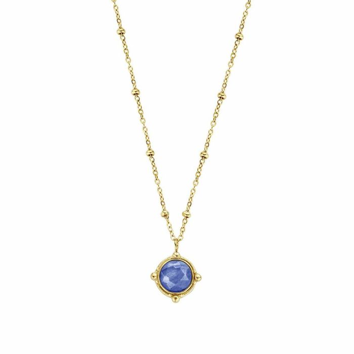 Pendentif Femme CO88 Collection 8CN-26168 Doré Bleu 1 Pendentif Femme CO88 Collection 8CN-26168 Doré Bleu 1