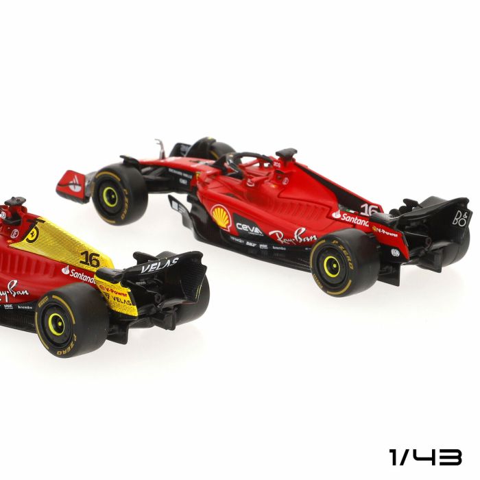 Petite voiture-jouet Ferrari LECLERC (4 Unités) 4 Petite voiture-jouet Ferrari LECLERC (4 Unités) 4