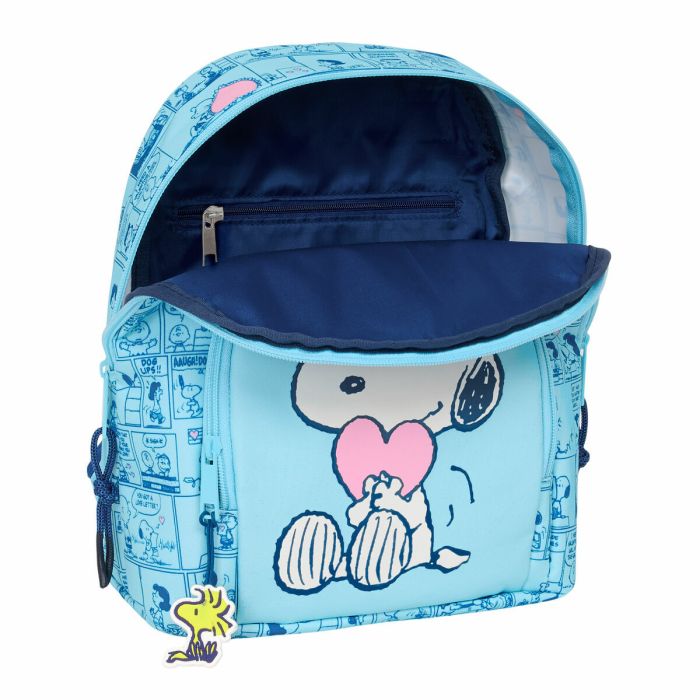 Sac à dos Casual Snoopy Love Bleu clair 25 x 30 x 13 cm 3 Sac à dos Casual Snoopy Love Bleu clair 25 x 30 x 13 cm 3