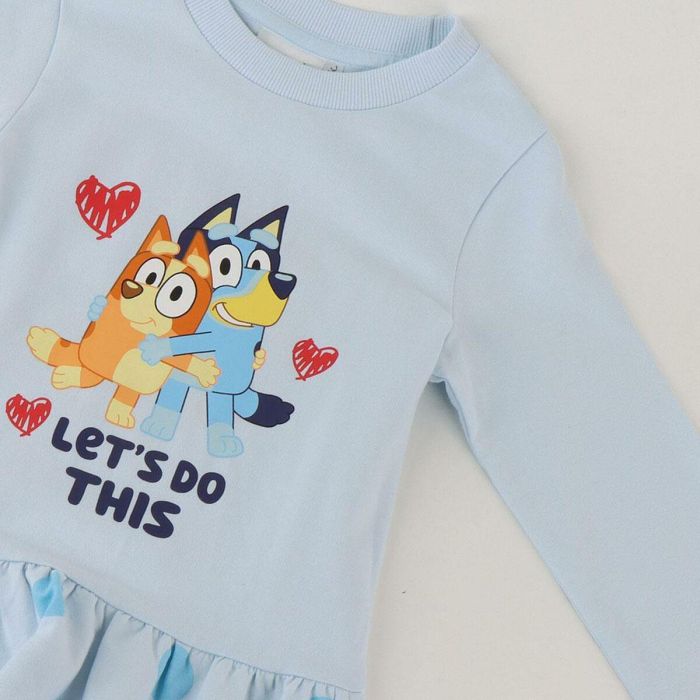 Robe Bluey Bleu clair 4