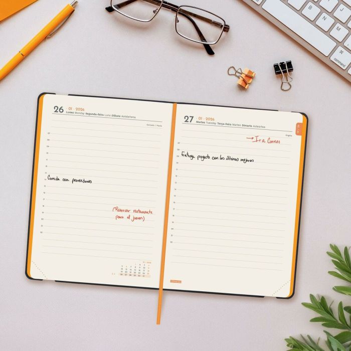 Agenda Finocam FLEXI Bleu 11,8 x 16,8 cm 2026 5 Agenda Finocam FLEXI Bleu 11,8 x 16,8 cm 2026 5