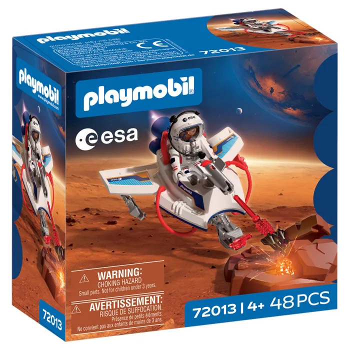 Playmobil 72013 Vaisseau spatial de l'ESA, Figurine de l'Espace, Jouet de Construction 48 Pièces, Dès 4 Ans Playmobil 72013 Vaisseau spatial de l'ESA, Figurine de l'Espace, Jouet de Construction 48 Pièces, Dès 4 Ans