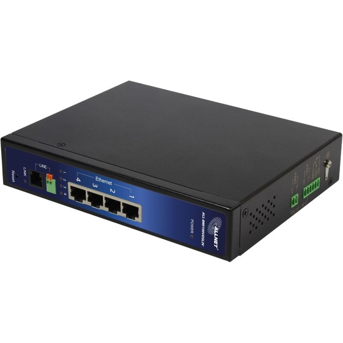 Z ALLNET ISP Bridge Modem VDSL2 mit Vectoring Industrial IP30 VDSL2V ALL-BMI100VDSL2V 1