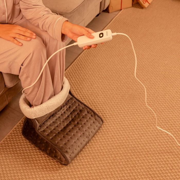 Cecotec Calientapiés HeatConfort Noir et Gris 100 W Unis avec Arrêt Automatique 5