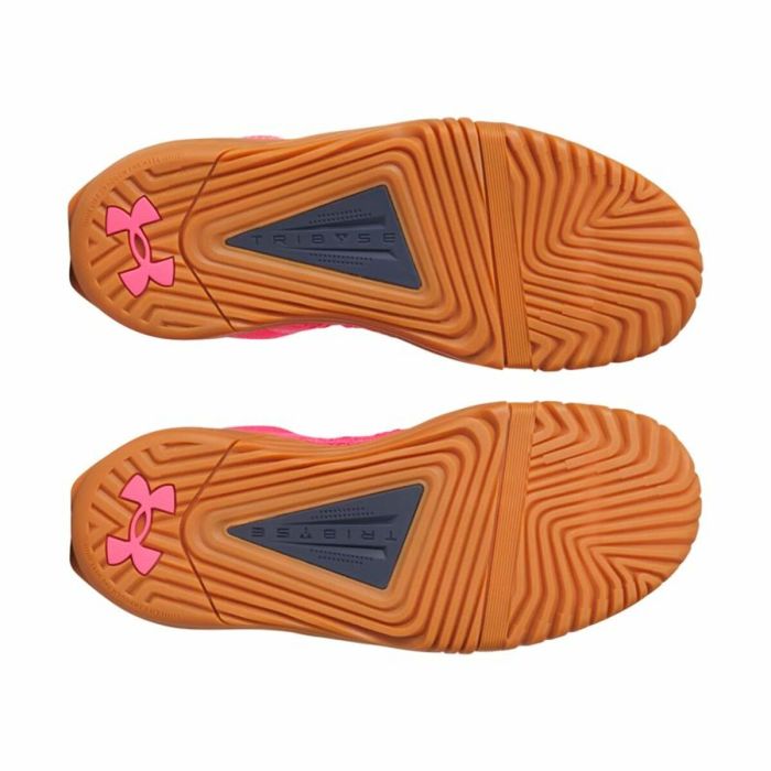 Baskets Under Armour Tribase Reign Rose clair Femme 2