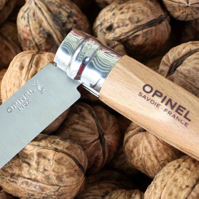 Couteau Opinel Nº6 7 cm Acier inoxydable Bois de hêtre 10