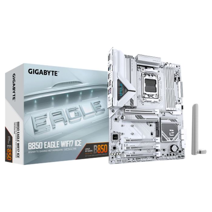Carte Mère Gigabyte B850 EAGLE WF7 ICE AMD B850 AMD AM5 1