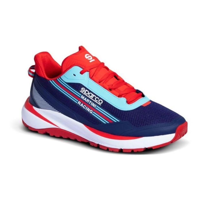 Baskets Sparco S-RUN Martini Racing Bleu 44 0 Baskets Sparco S-RUN Martini Racing Bleu 44 0