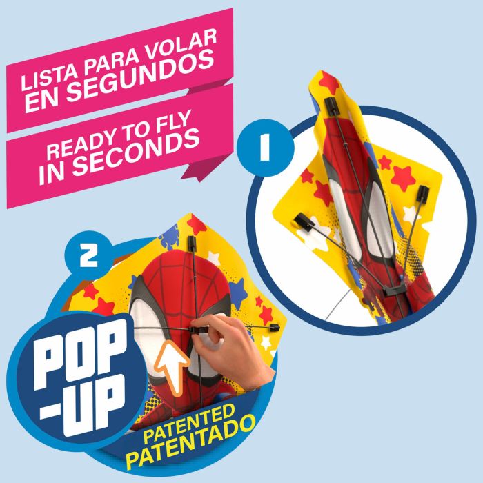 Cerf-volant Spider-Man 55 X 68 X 2 CM (6 Unités) 5 Cerf-volant Spider-Man 55 X 68 X 2 CM (6 Unités) 5