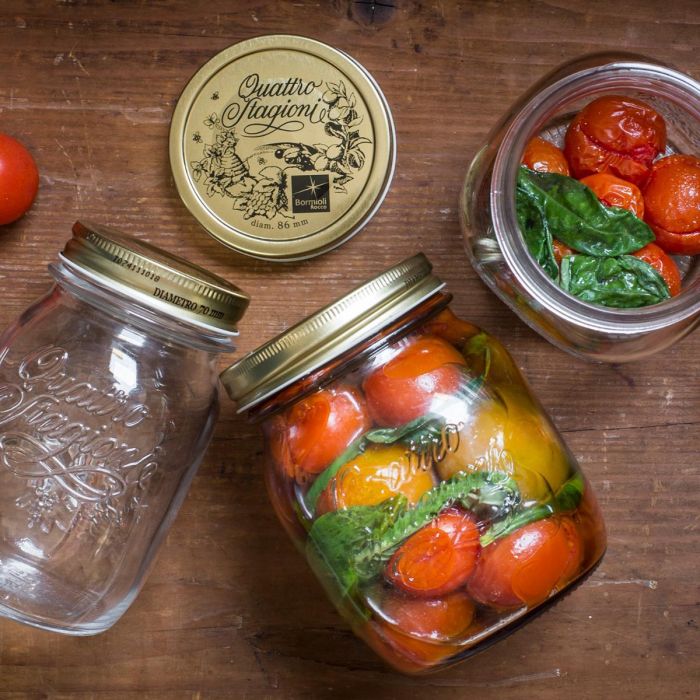 Tarro Conserva Vidrio Quattro Stagioni Bormioli Rocco 70 cL (12 Unidades) 3