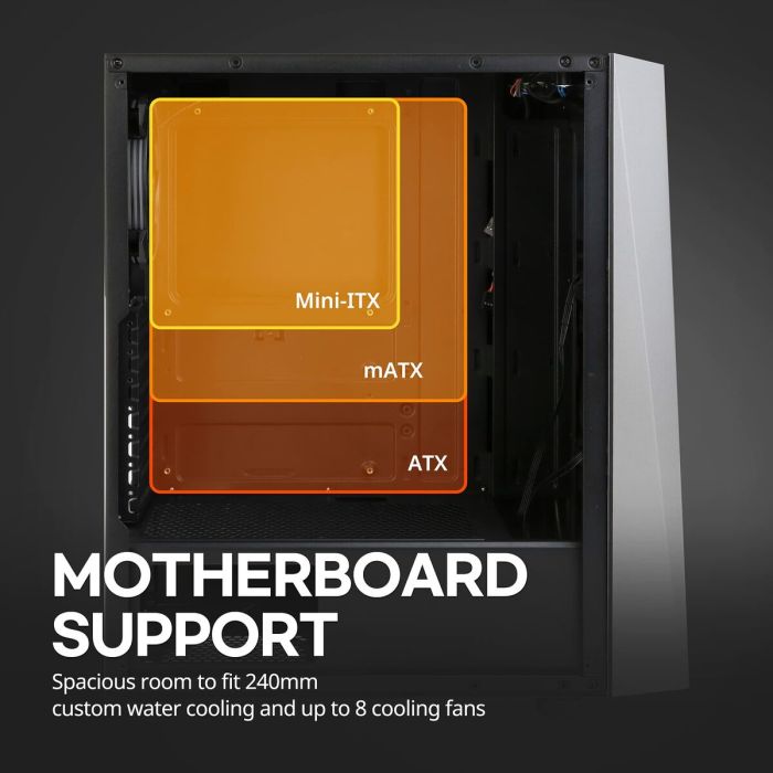 Boîtier ATX semi-tour Zalman S4 Plus Noir 6