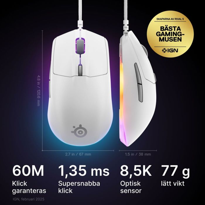 Souris SteelSeries 62516 Blanc 15