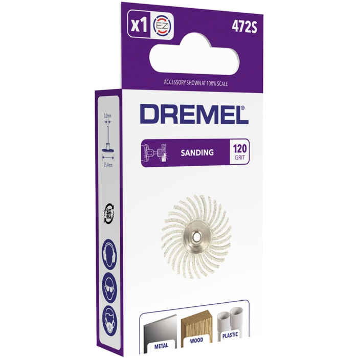 Dremel Grain abrasif de précision 120 1