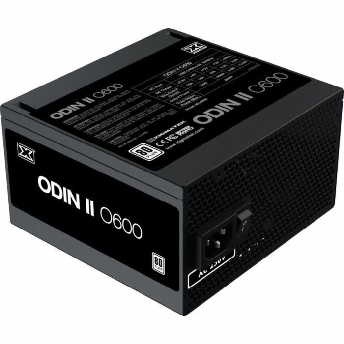 Xigmatek Alimentation PC Odin II O600 - 600W 80Plus Non Modulaire Ventilateur 120mm Noir XIG4711409542560