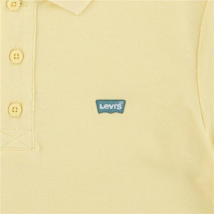 Polo à manches courtes enfant Levi's Lvb Back Neck Tape Jaune 1