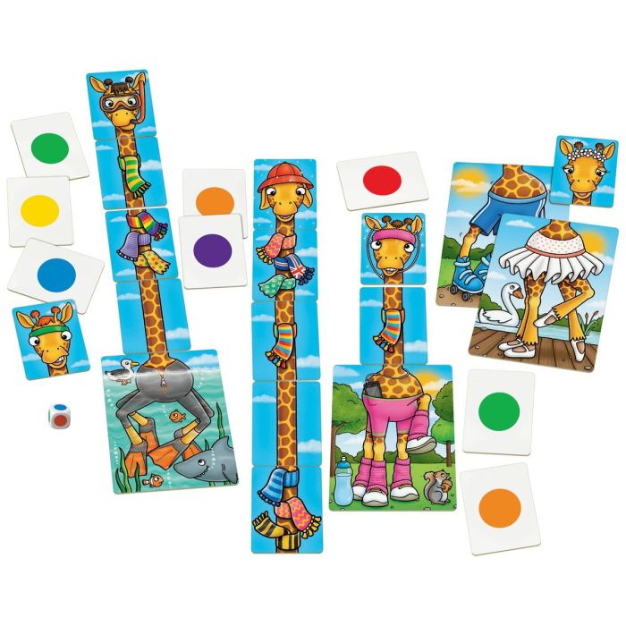Jouet Educatif Orchard Giraffes in scarves (FR) 1