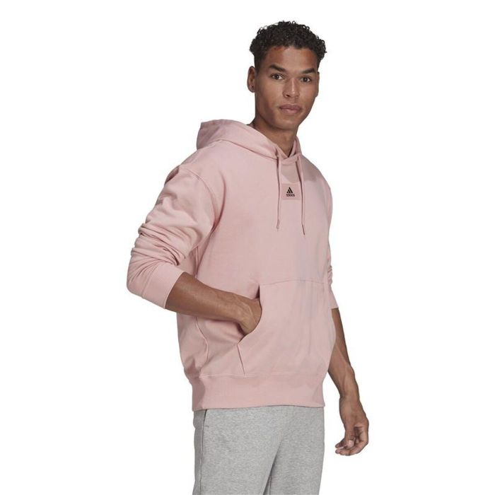 Sweat à capuche homme Adidas Essentials M Rose 3