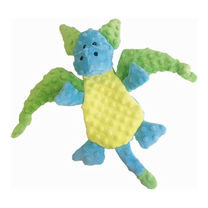 Jouet pour chien en peluche Gloria Smaug Bleu Polyester polypropylène Dragon