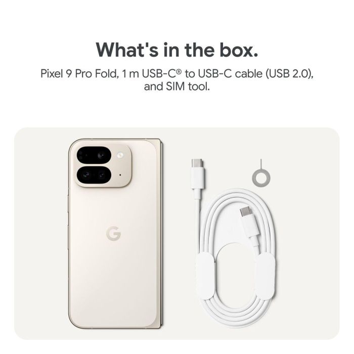 Smartphone Google Pixel 9 Pro Fold 8" Octa Core 16 GB RAM 256 GB Beige 7