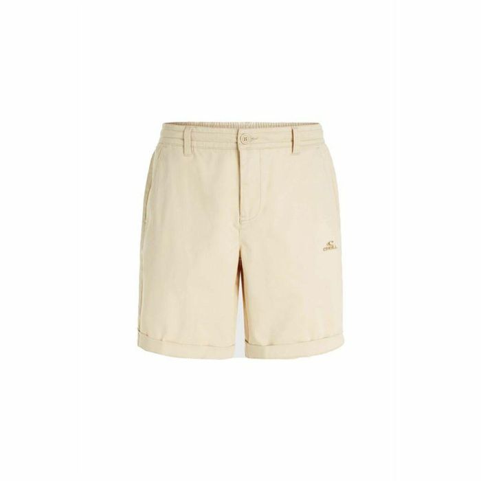 Short de Sport O'Neill Essentials Blanc Naturel 0 Short de Sport O'Neill Essentials Blanc Naturel 0