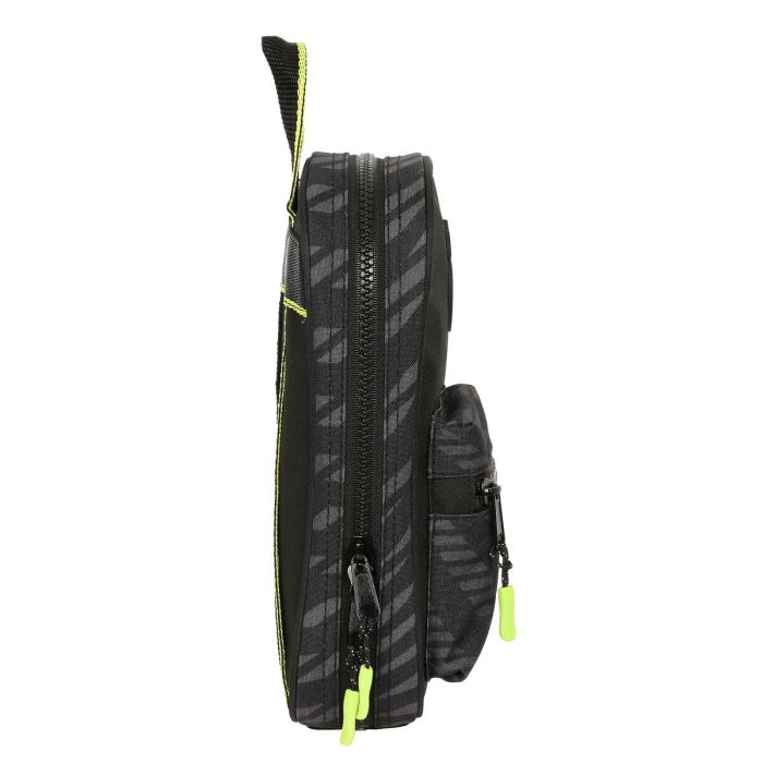 Plumier sac à dos Real Madrid C.F. Noir (12 x 23 x 5 cm) (33 Pièces) 1