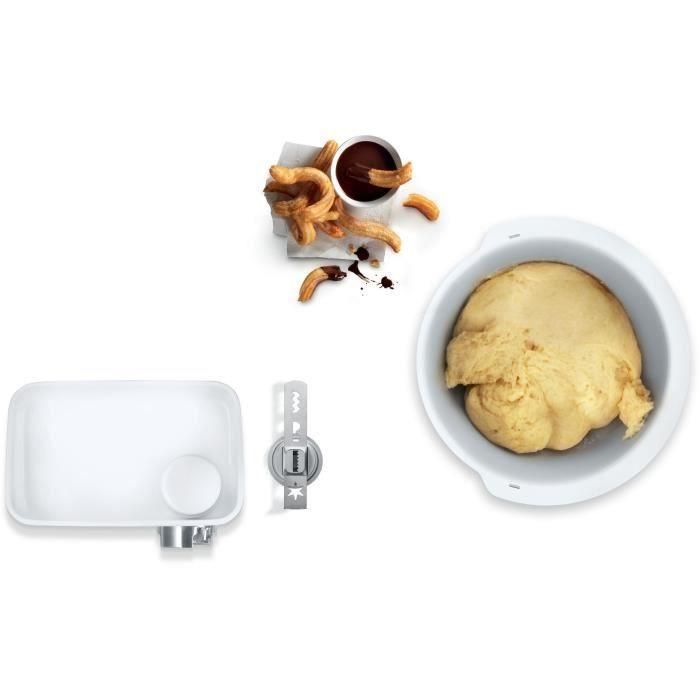 Accessoires Baking Sensation - BOSCH - MUZ5BS1 - Hachoir a viande - Grille 5 mm - Accessoire biscuit 4 formes - Bol  3,9 L 1