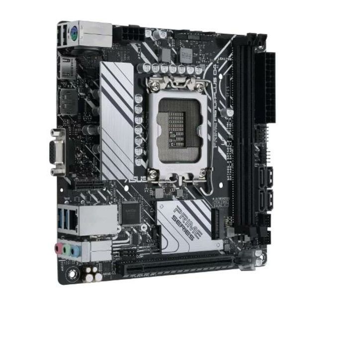 ASUS Carte mère H610I-PLUS D4-CSM, Socket S1700, DDR4, HDMI, DisplayPort, VGA, Mini-ITX