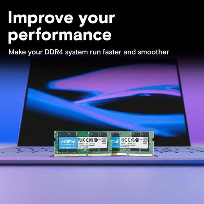 Mémoire RAM Crucial CT2K16G4SFRA32A 32 GB DDR4 3200 MHz CL22 5 Mémoire RAM Crucial CT2K16G4SFRA32A 32 GB DDR4 3200 MHz CL22 5