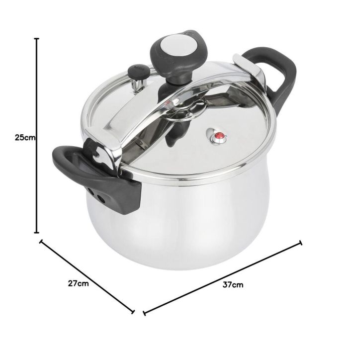 Marmites Express JATA OPC6 Métal Acier inoxydable 6 L 1 Marmites Express JATA OPC6 Métal Acier inoxydable 6 L 1