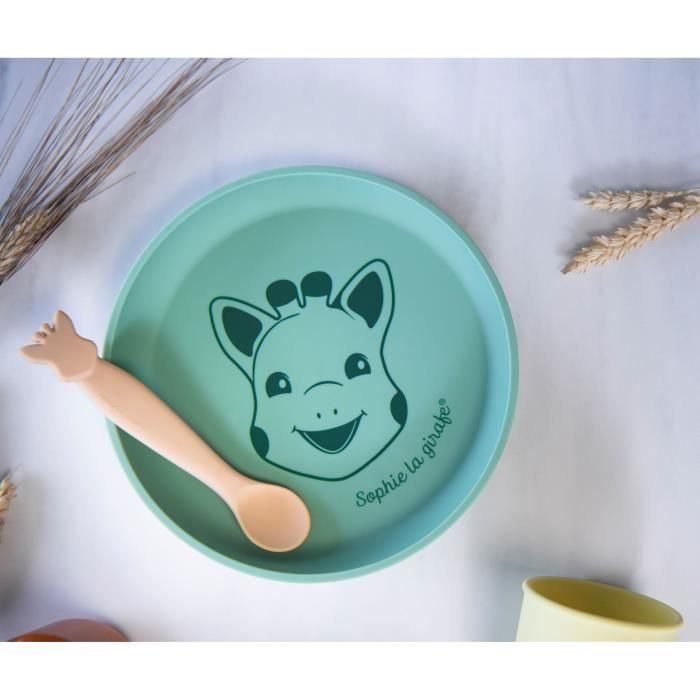 Assiette silicone VULLI - 100% silicone - A partir de 6 mois 2 Assiette silicone VULLI - 100% silicone - A partir de 6 mois 2