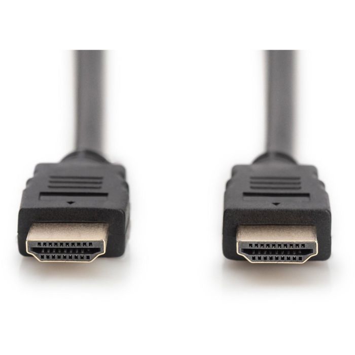 DIGITUS HDMI-Kabel A HighSpeed Ethernet St/St 1.0m schwarz 4