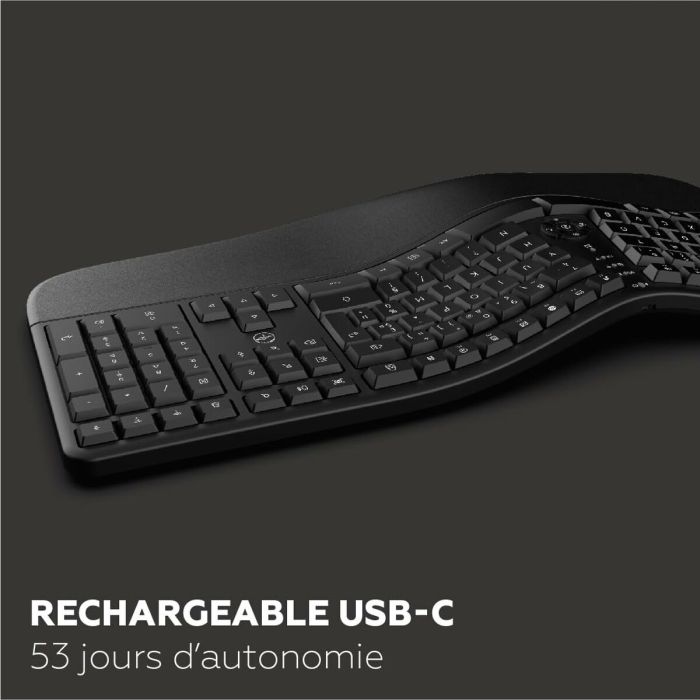 clavier et souris Mobility Lab Ergo C30W Noir 8