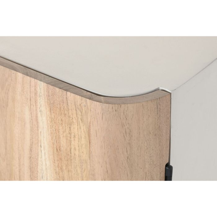 Range Bouteilles Home ESPRIT Blanc Naturel 85 x 50 x 100 cm 2