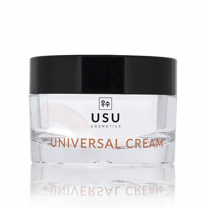 Usu Cosmetics Crème Universelle Multifonctionnelle 50 ml avec Acide Hyaluronique et Aginon® - Soin Anti-Âge Hydratant Régénérant pour Femme, Tout Type de Peau