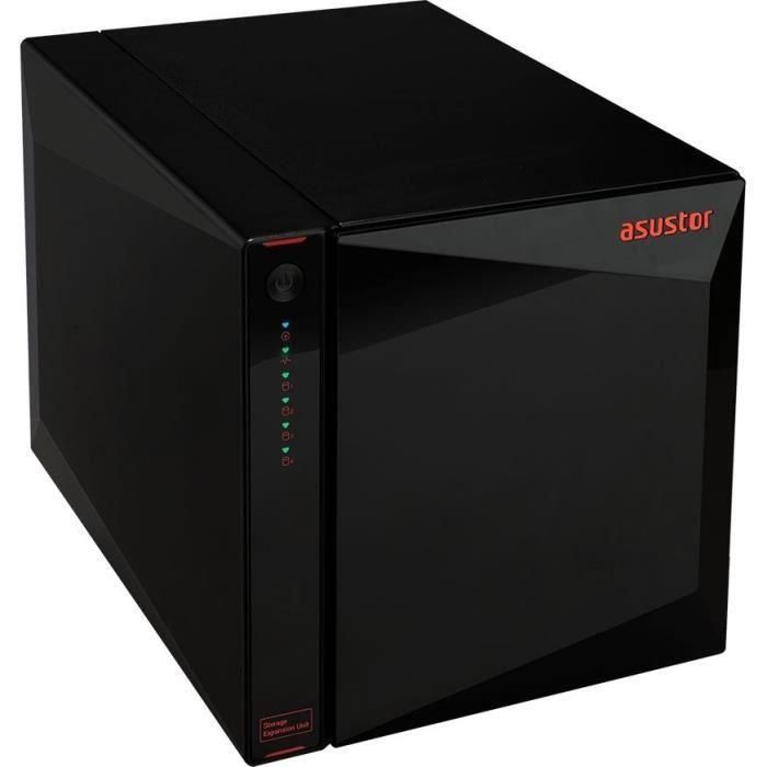 Unité d'extension NAS - ASUSTOR - Xpanstor 4 AS5004U - 4 baies - USB 3.2 Gen 2 Type C - Capacité d'extension 4