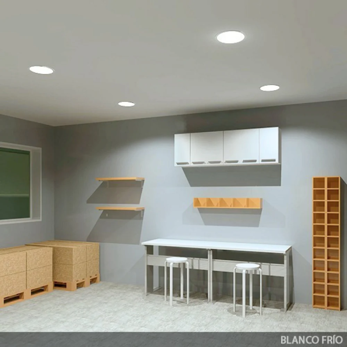 Placa LED Circulaire 25W 2500Lm 6000K 40.000H HO-RDP16-25W-CW 4