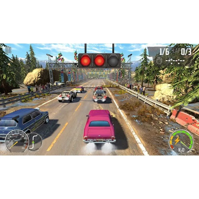 Just For Games Turbo Booster Racing - Kit Volants et Jeu pour PS5 et Nintendo Switch Just For Games Turbo Booster Racing - Kit Volants et Jeu pour PS5 et Nintendo Switch