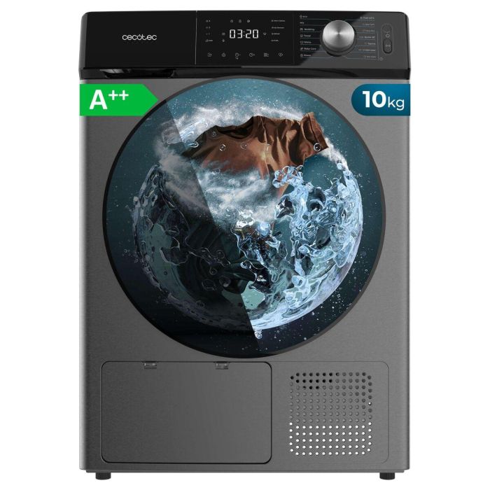 Sécheuse Cecotec Bolero DressCode Dry 10355 Steel 10 kg 0 Sécheuse Cecotec Bolero DressCode Dry 10355 Steel 10 kg 0