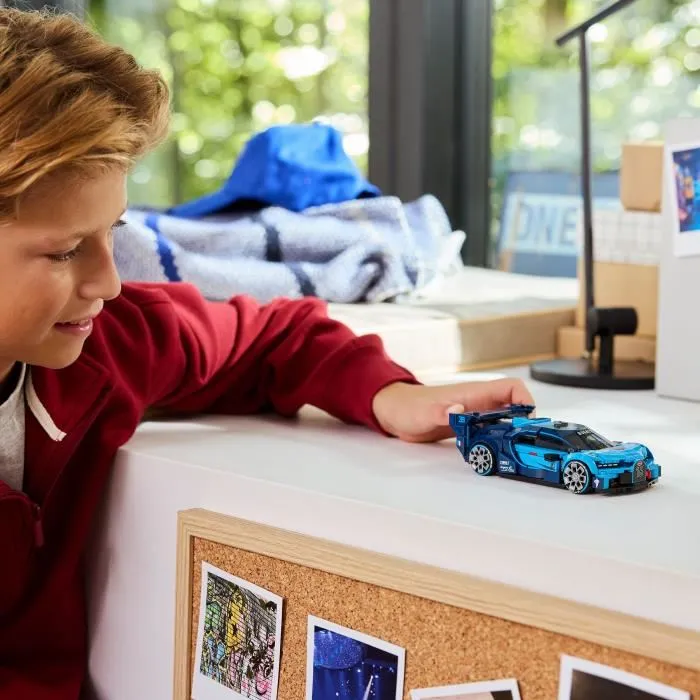 LEGO Speed Champions 77253 Jouet de Construction Hypercar Bugatti Vision GT - Modèle Réplique pour Enfants Dès 9 Ans LEGO Speed Champions 77253 Jouet de Construction Hypercar Bugatti Vision GT - Modèle Réplique pour Enfants Dès 9 Ans