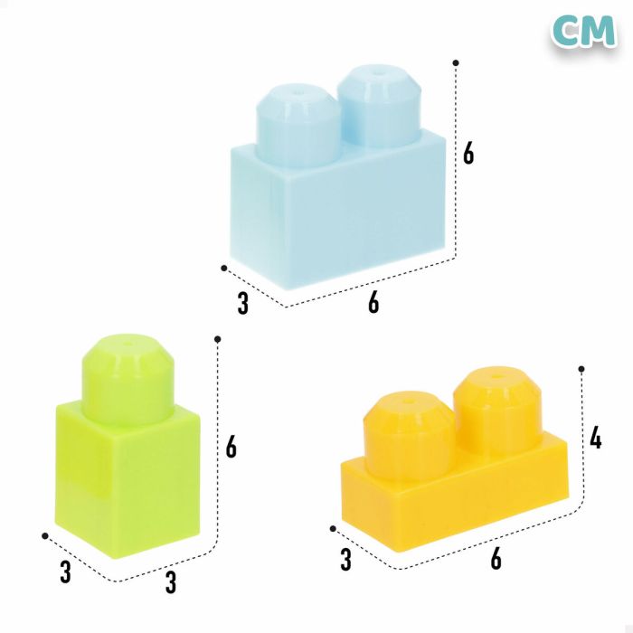 Blocs de construction 70 piezas 3